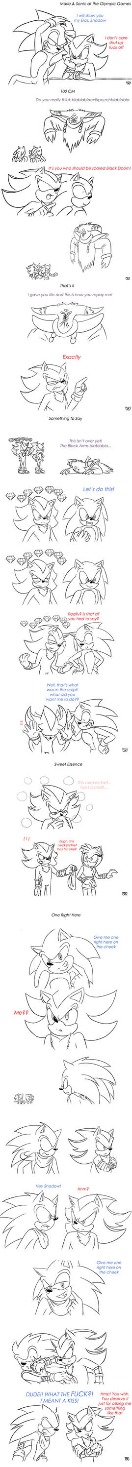 Dumb Sonic, Shadow and Sonadow Comics
