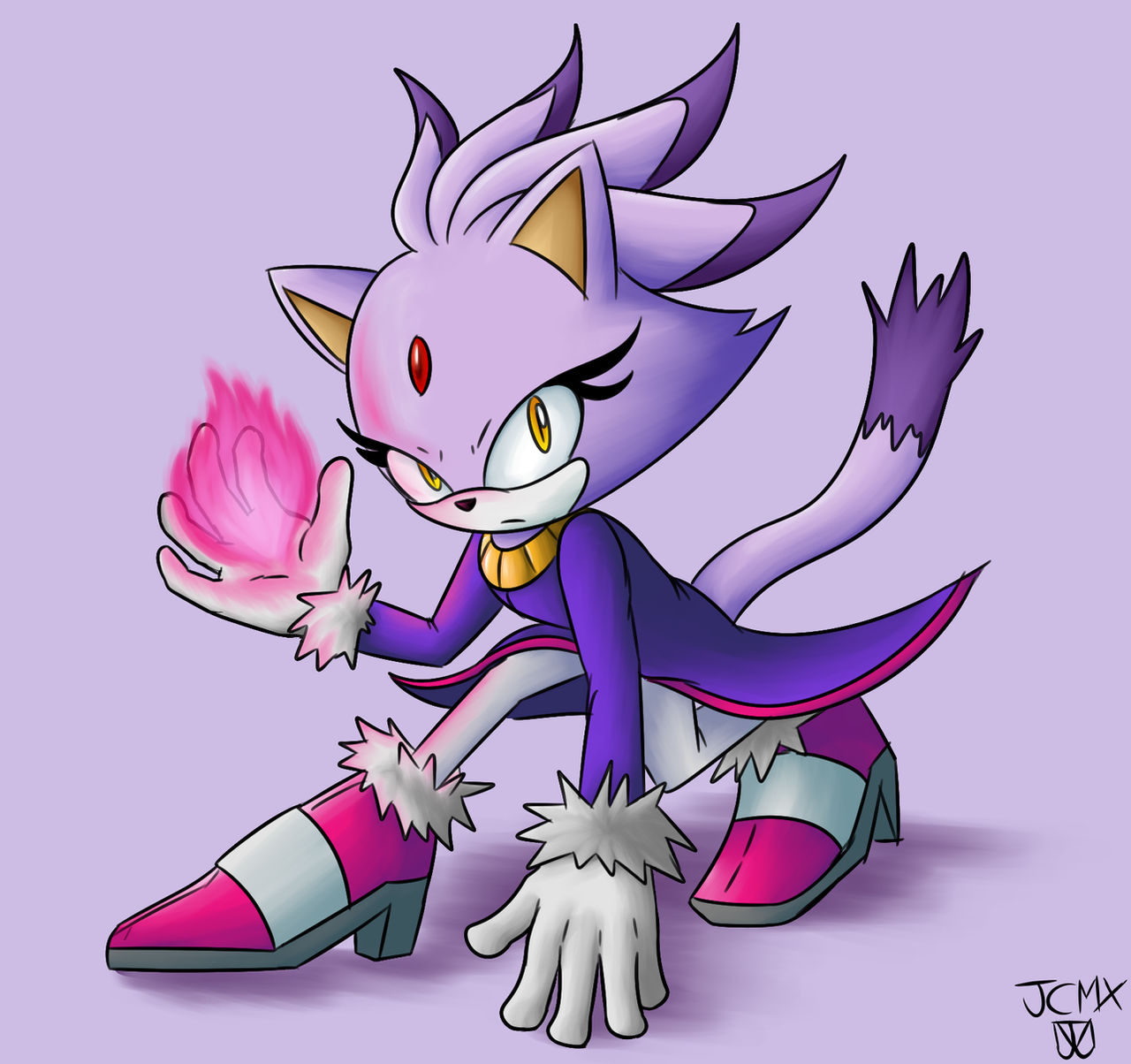 Sonic Riders Blaze Deviantart Personal Sonictober - Day 20 - Blaze by ShimeCM on DeviantArt