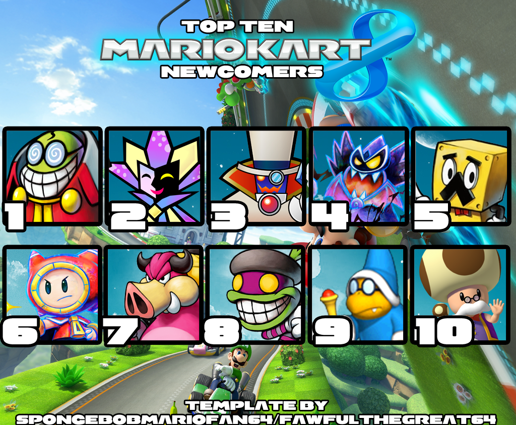 Mario Kart Tour Character Skill Lv Tier List by Fco513 on DeviantArt