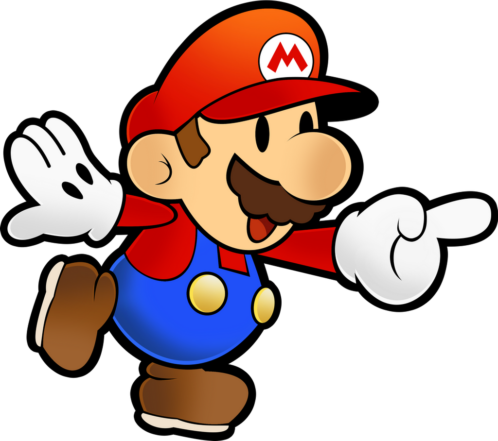 Paper Mario by Fawfulthegreat64 on DeviantArt