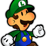 Luigi (Modern)- Super Paper Mario 10th