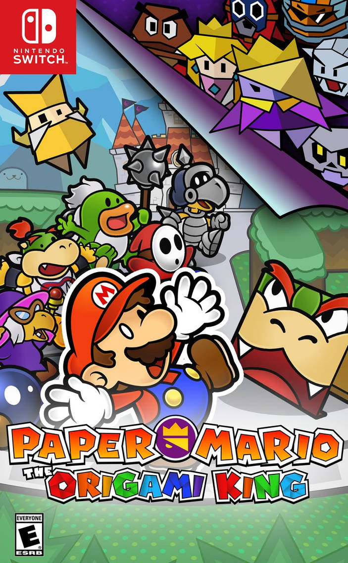 Paper Mario: The Origami King- Classic Style Cover by Fawfulthegreat64 on  DeviantArt