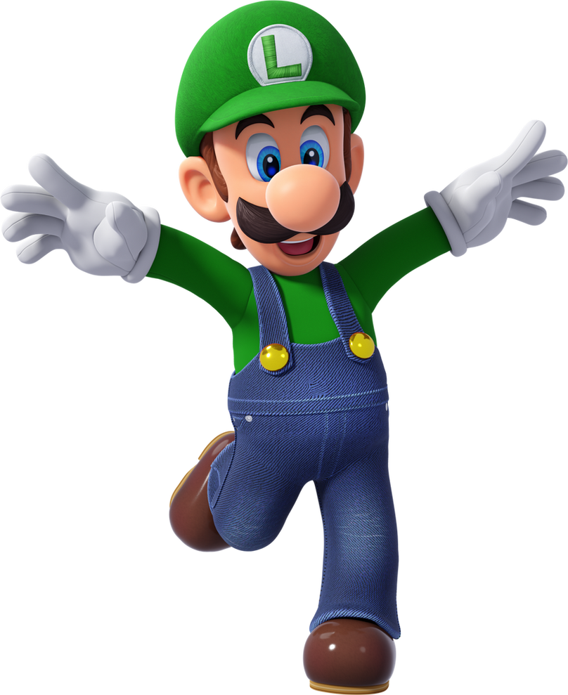Luigi Render - SM64DS Modern Remake by Fawfulthegreat64 on DeviantArt