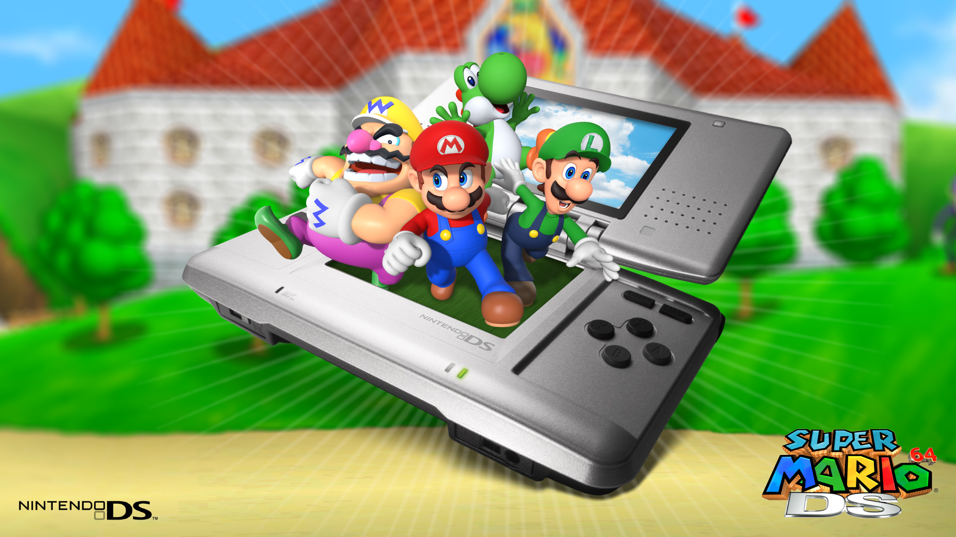 Super Mario 64 DS Wallpaper by Fawfulthegreat64 on DeviantArt