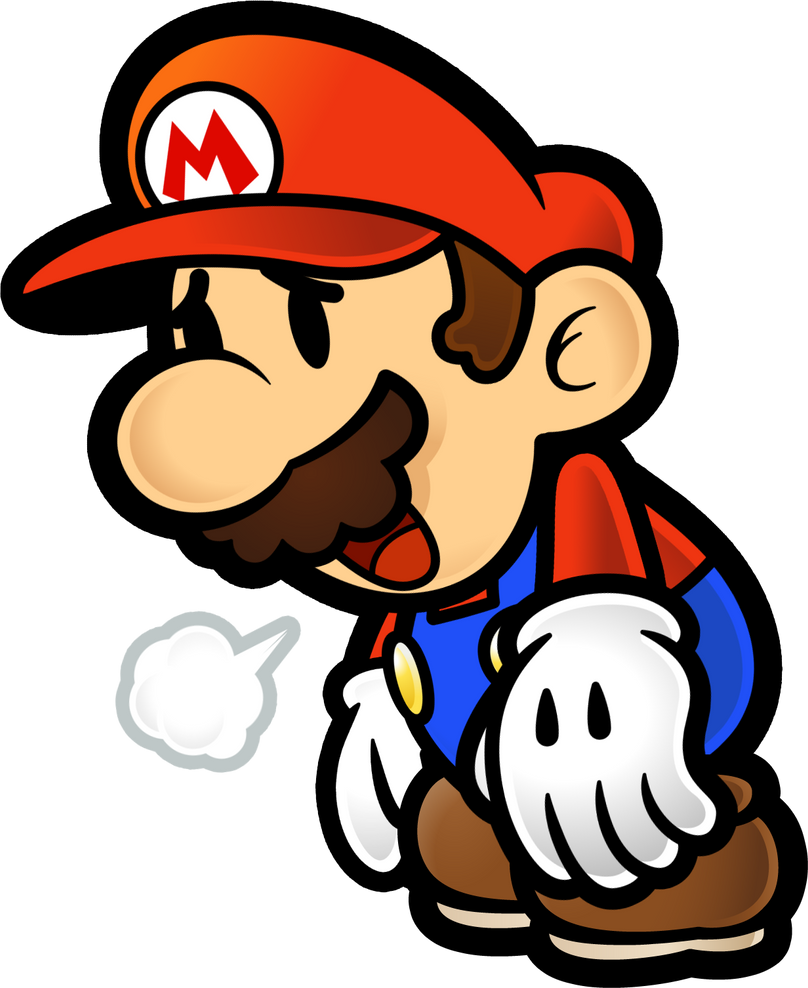 Paper Mario Refrence Paper Mario Render 4 by Fawfulthegreat64 on DeviantArt
