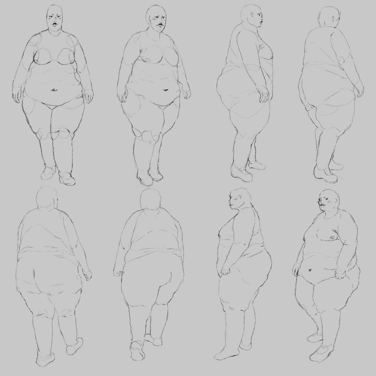 Body Base Normal full pack base tutorial reference body base #1 by Quynhanhs on DeviantArt