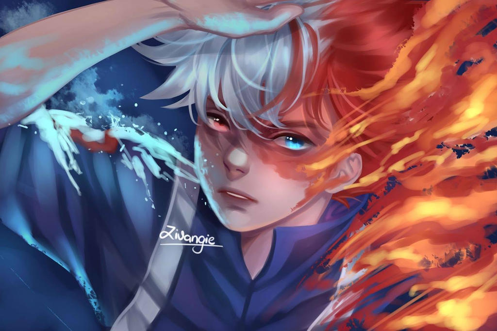 Bnha Shouto Todoroki by zivangie on DeviantArt