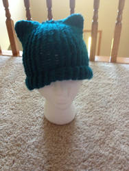 Kitty Cat Knit Hat