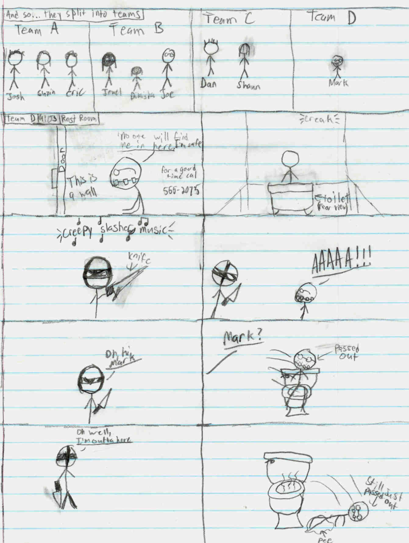 Lets split up gang. by Stick-comix on DeviantArt