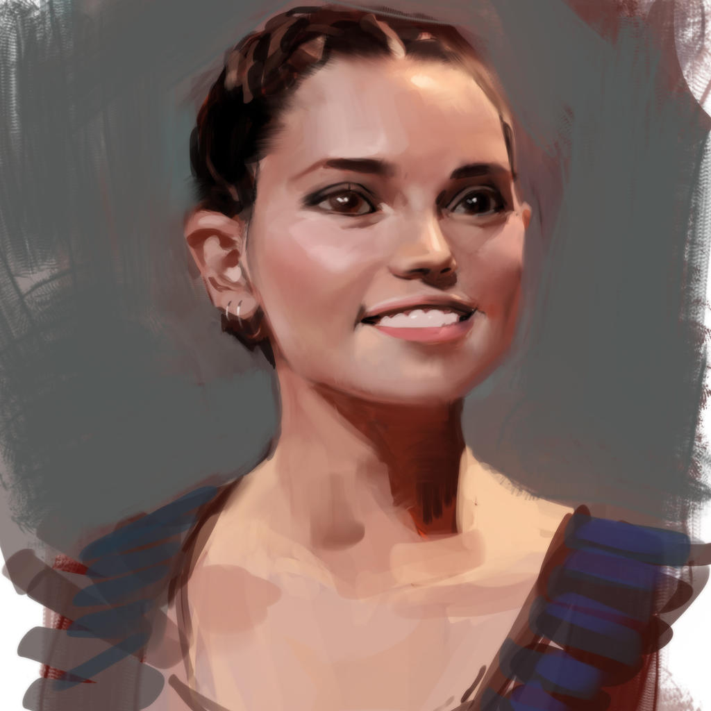 Daisy Ridley - Rey by medders on DeviantArt