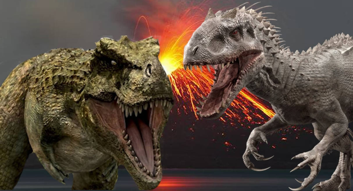 Inclemitite Rex R SPECKLES vs. INDOMINUS REX by IRAKLIIKO on DeviantArt