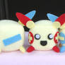 Plusle and Minun Tofus