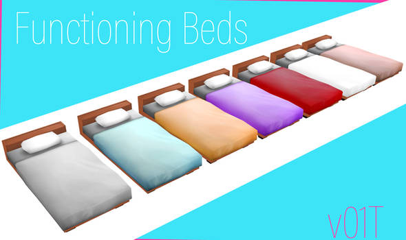 Functioning 3DCG Beds Solids(Updated Link)