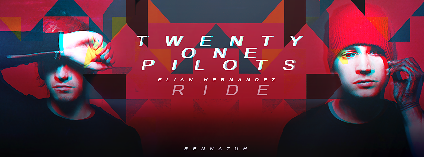 Twenty One Pilots - Ride [Portada] by Rennatuh on DeviantArt