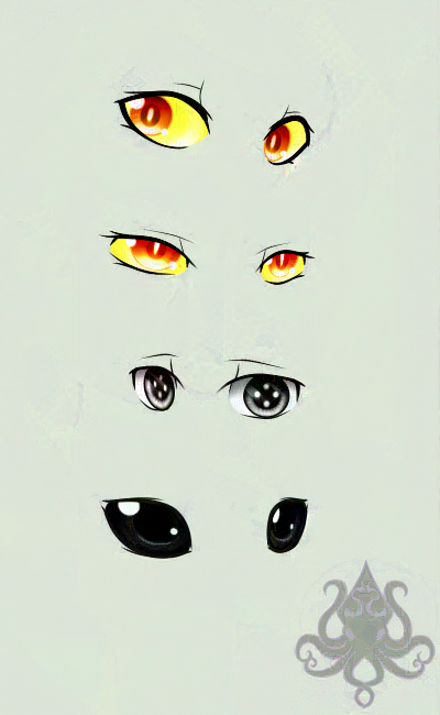 OC Eyes - batch 1 by Sephiius