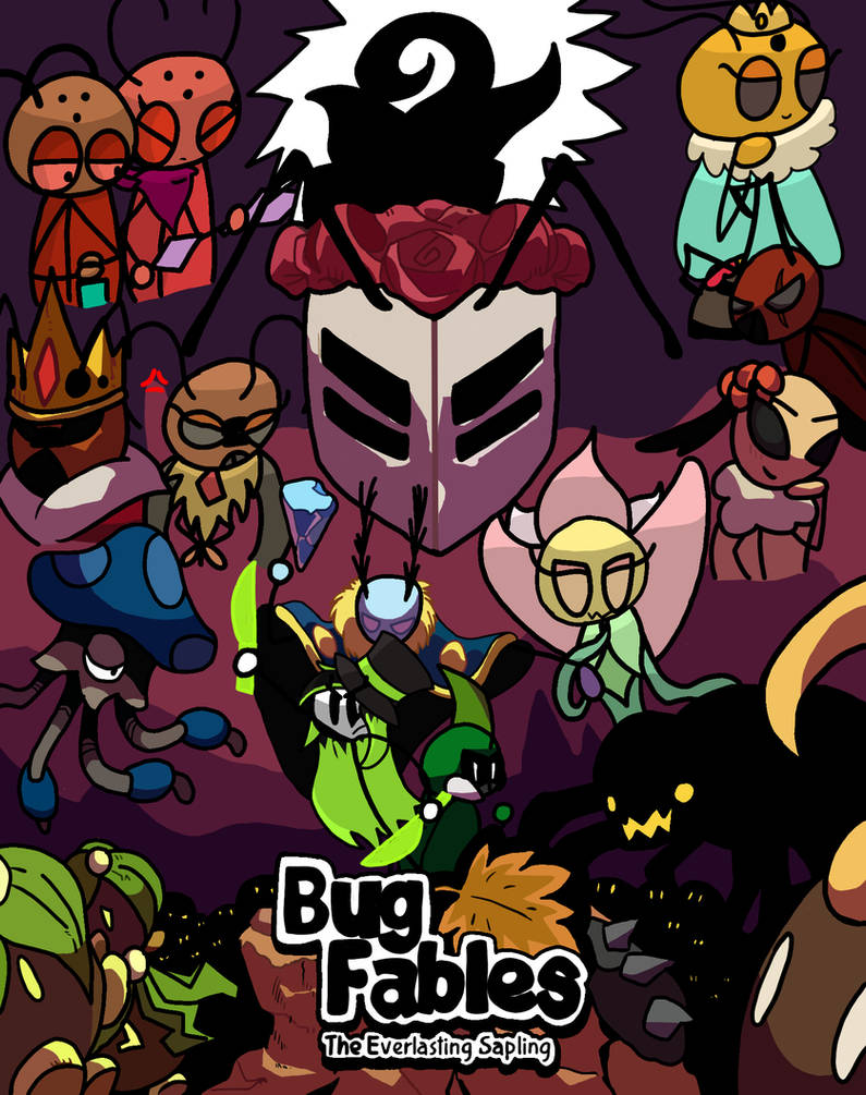Bug Fable Mask Bug Fables, The Everlasting Sapling by GalacticApple09 on DeviantArt