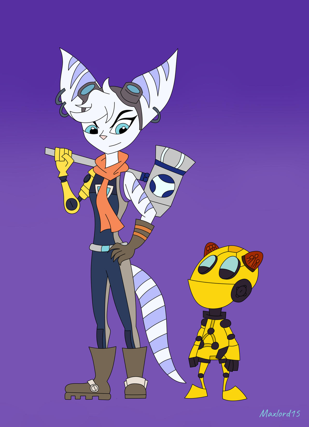Rivet and Kit by Maxlord15 on DeviantArt