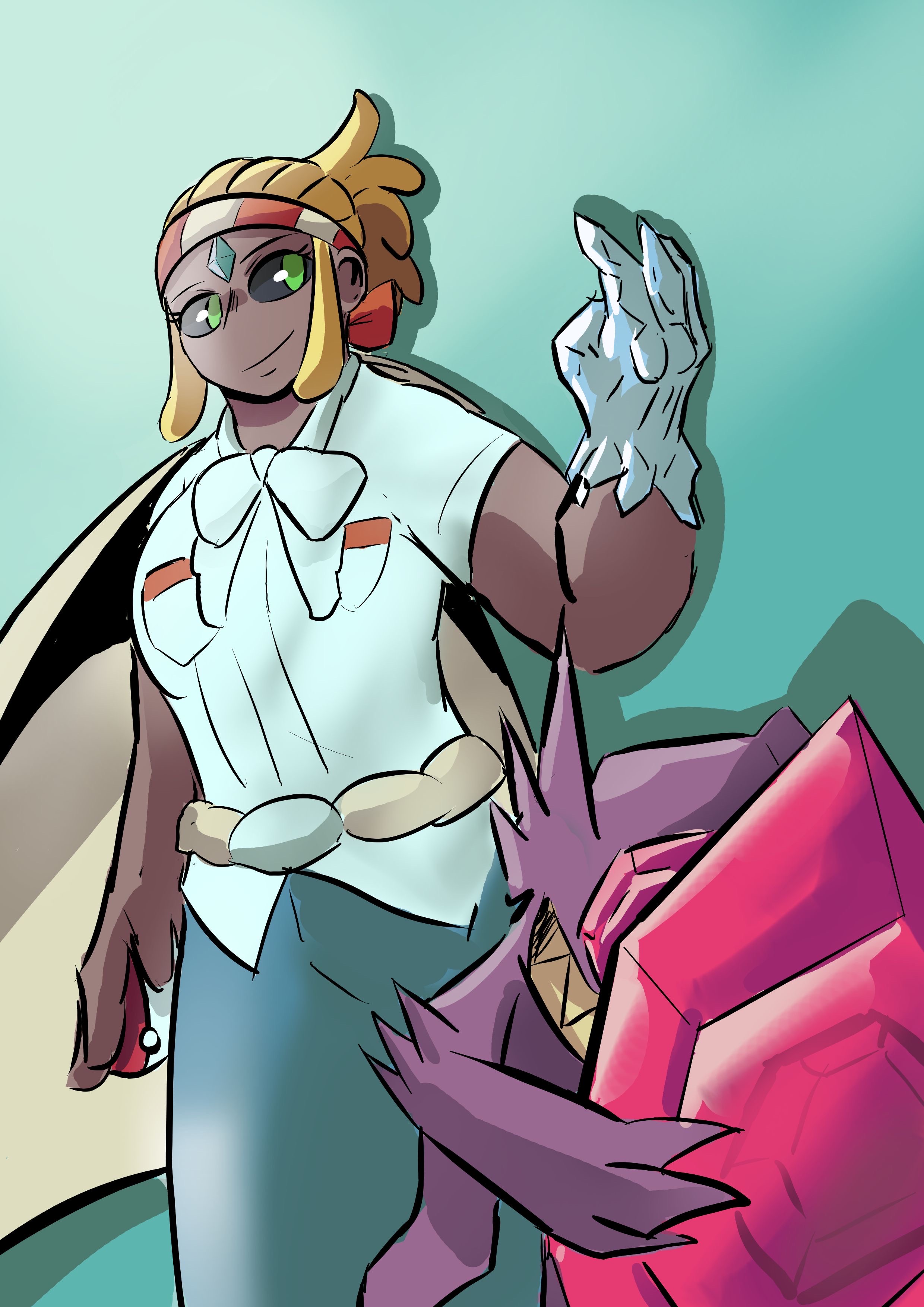 Tana as a Pokemon Trainer
