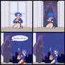 Topper pulls a prank.