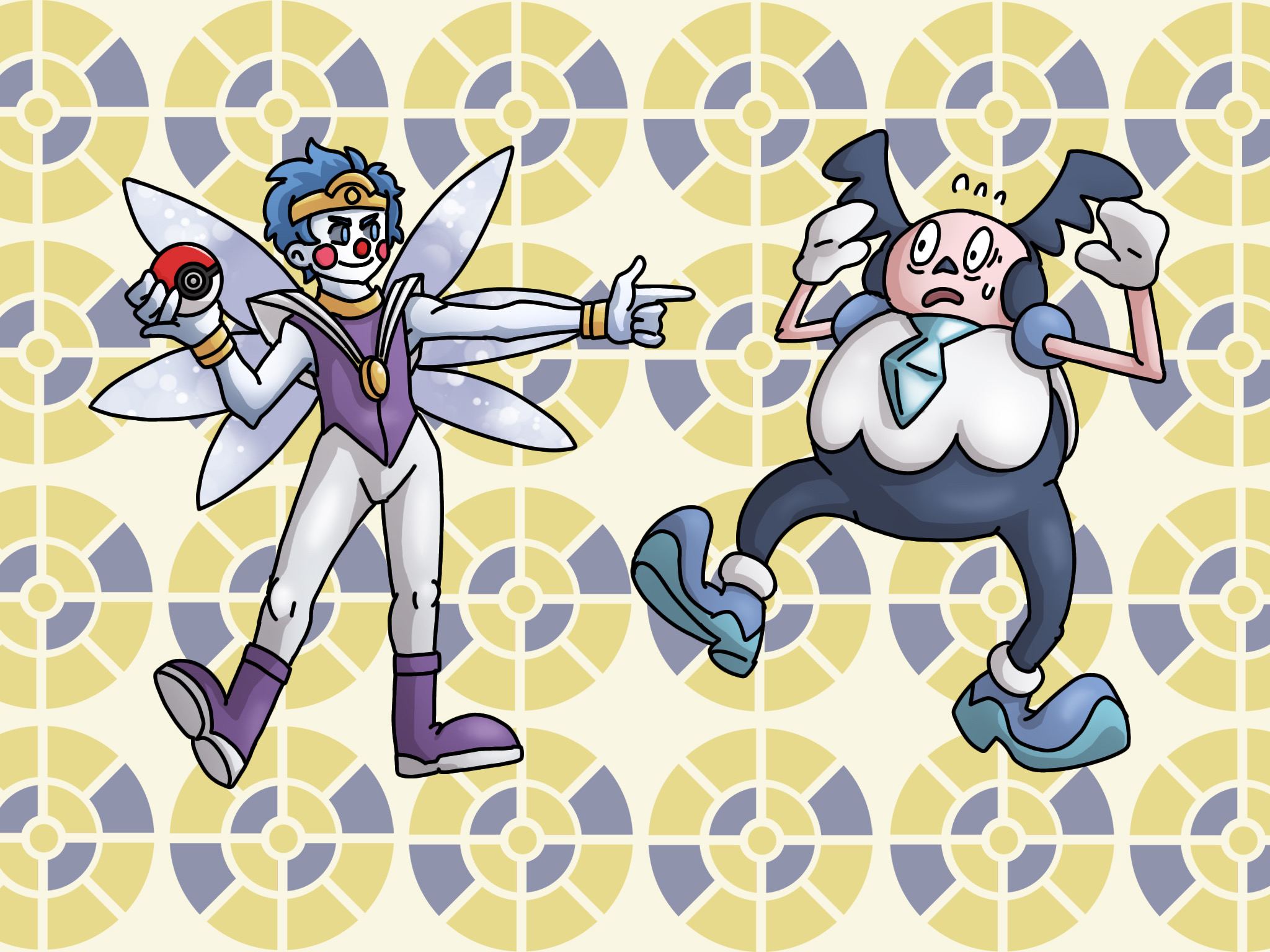 Topper as a Pokemon Trainer