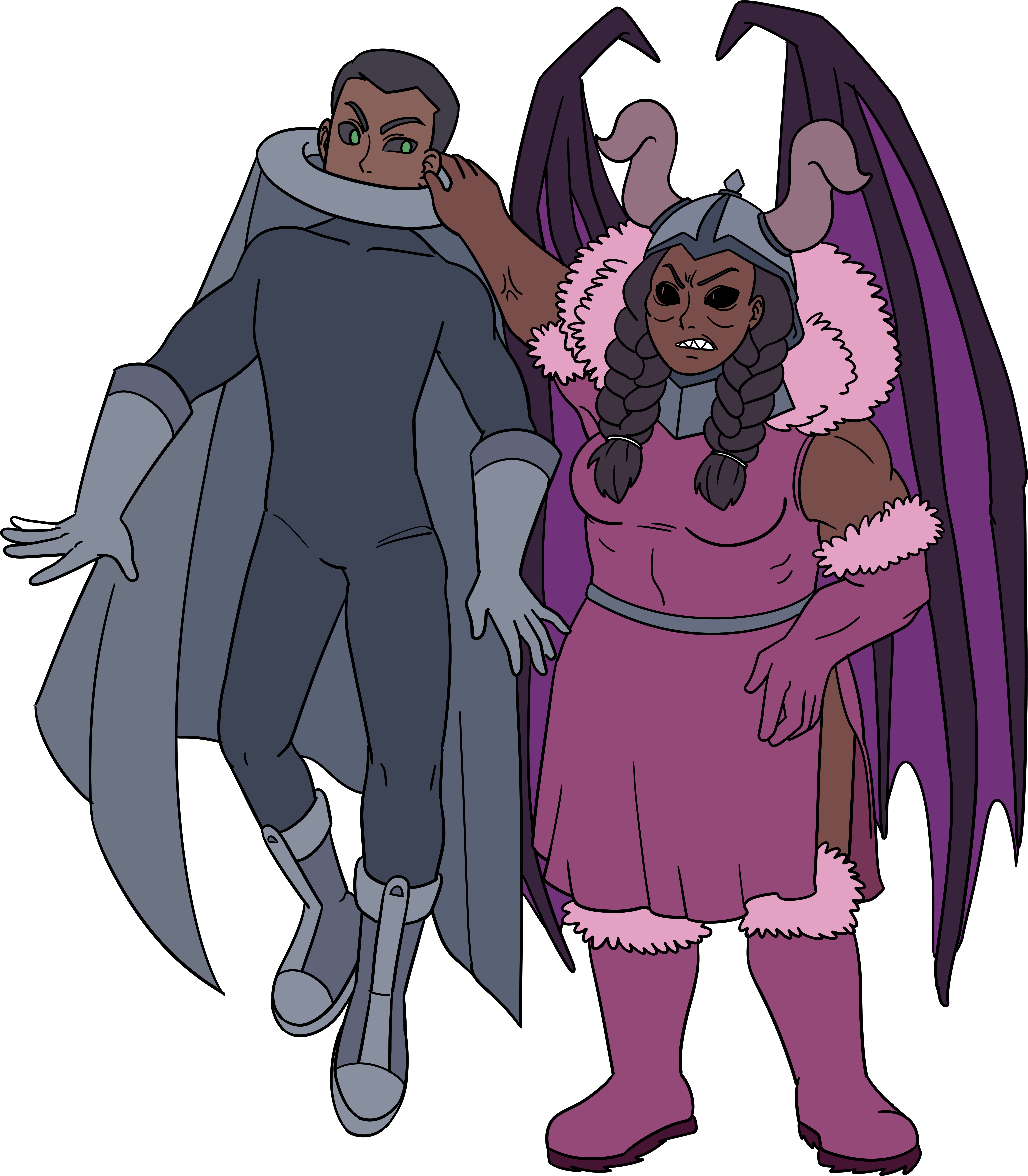 VideoMan being scolded by his mother