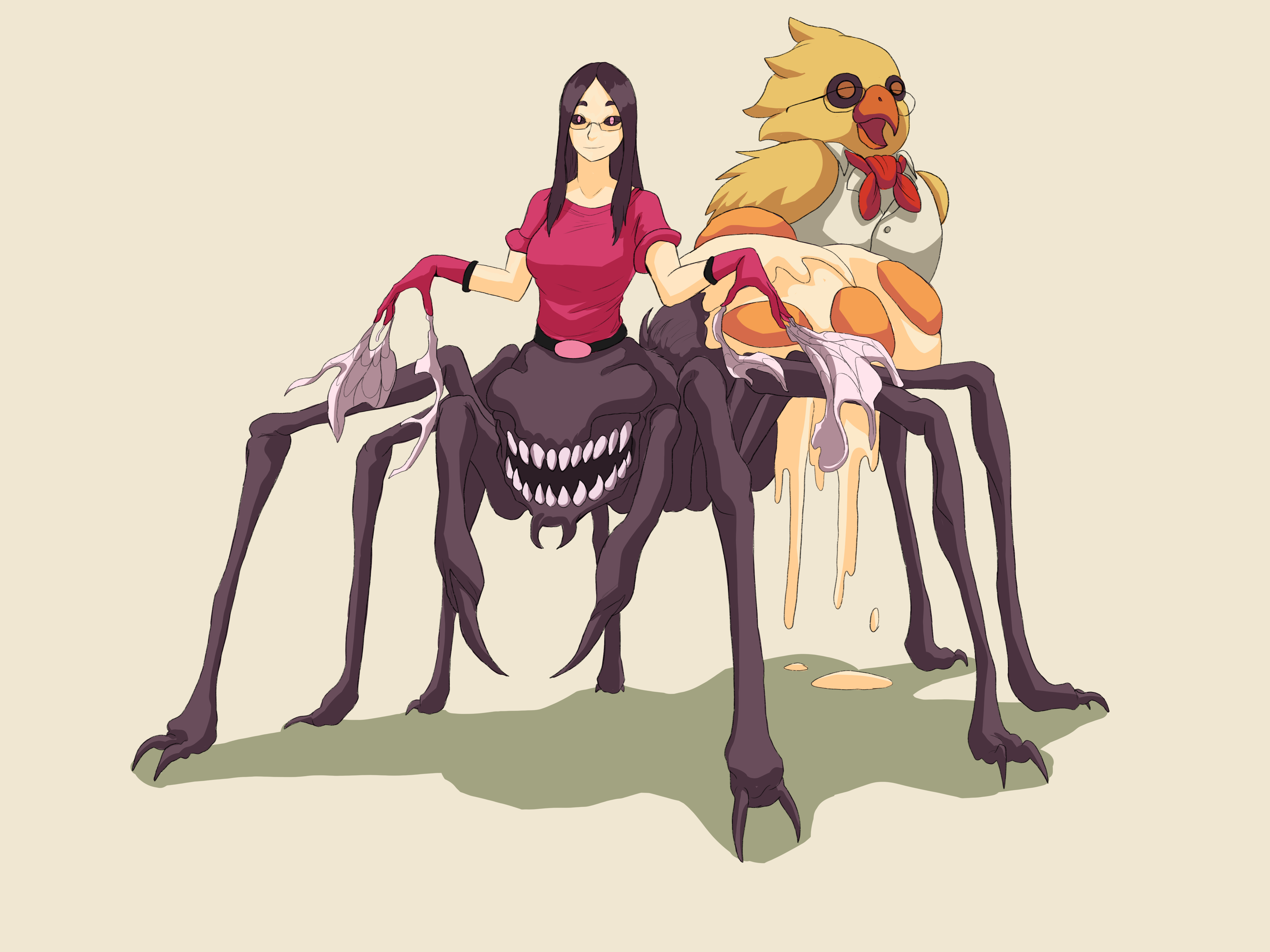 Rina and Eller transformed.