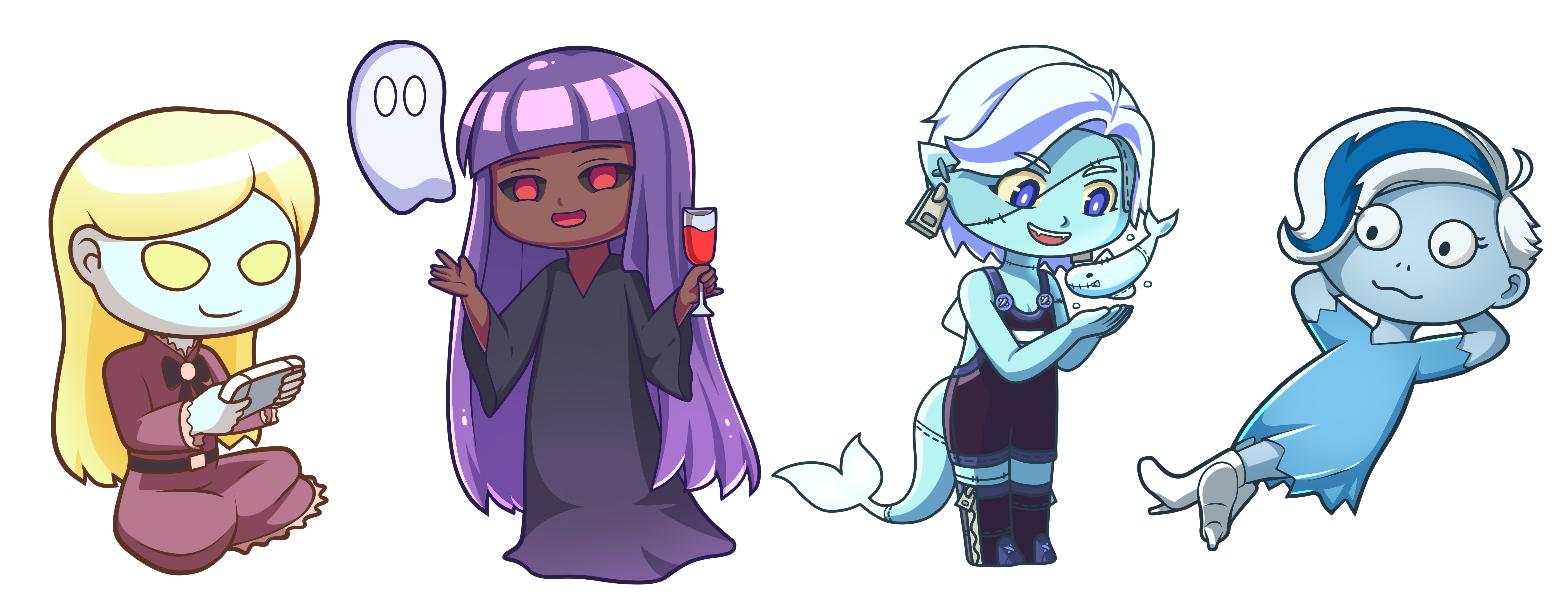 My favorite ghost girls.