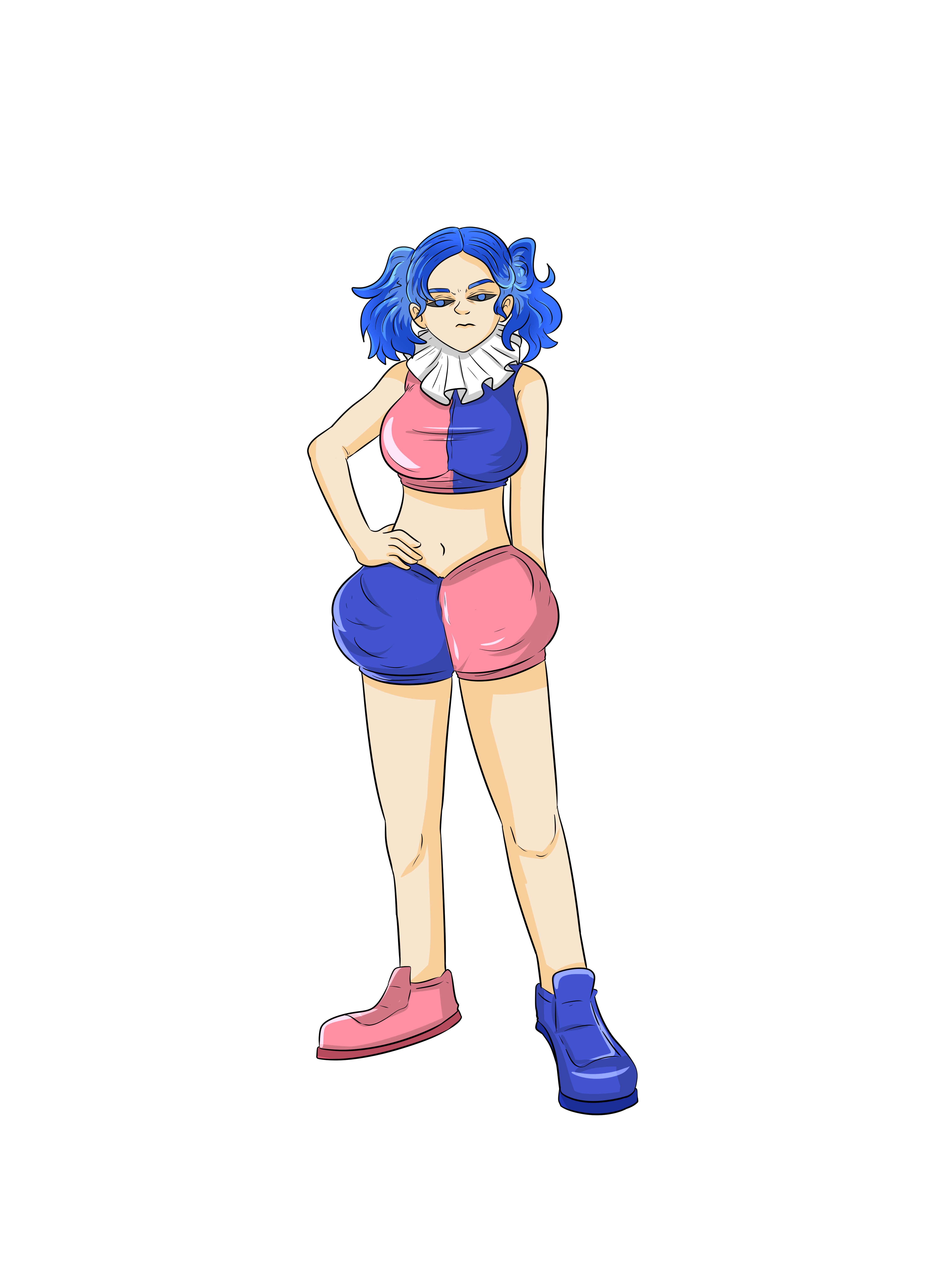 Toka Final Battle Suit Design.