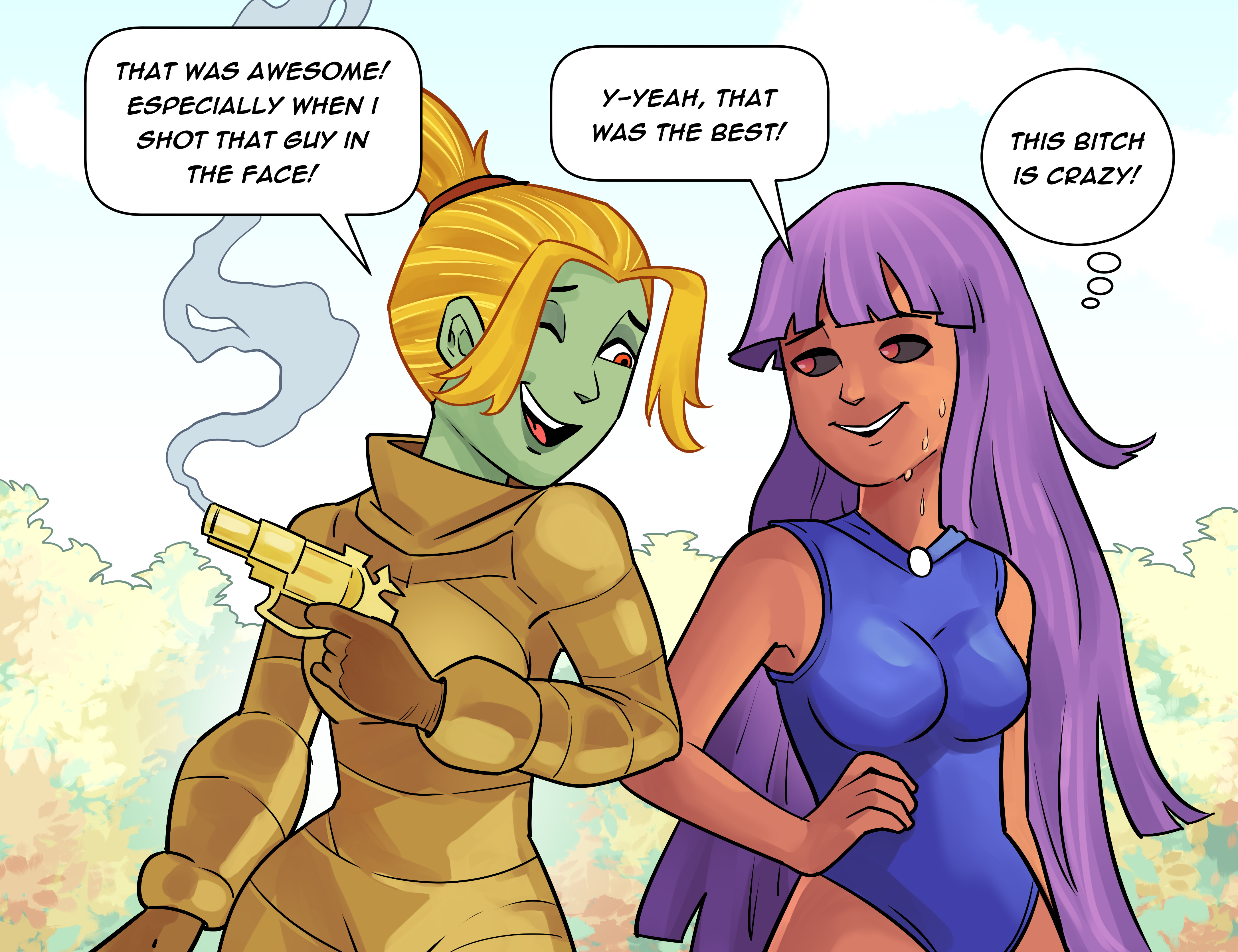 Two Post Apocalyptic Girls