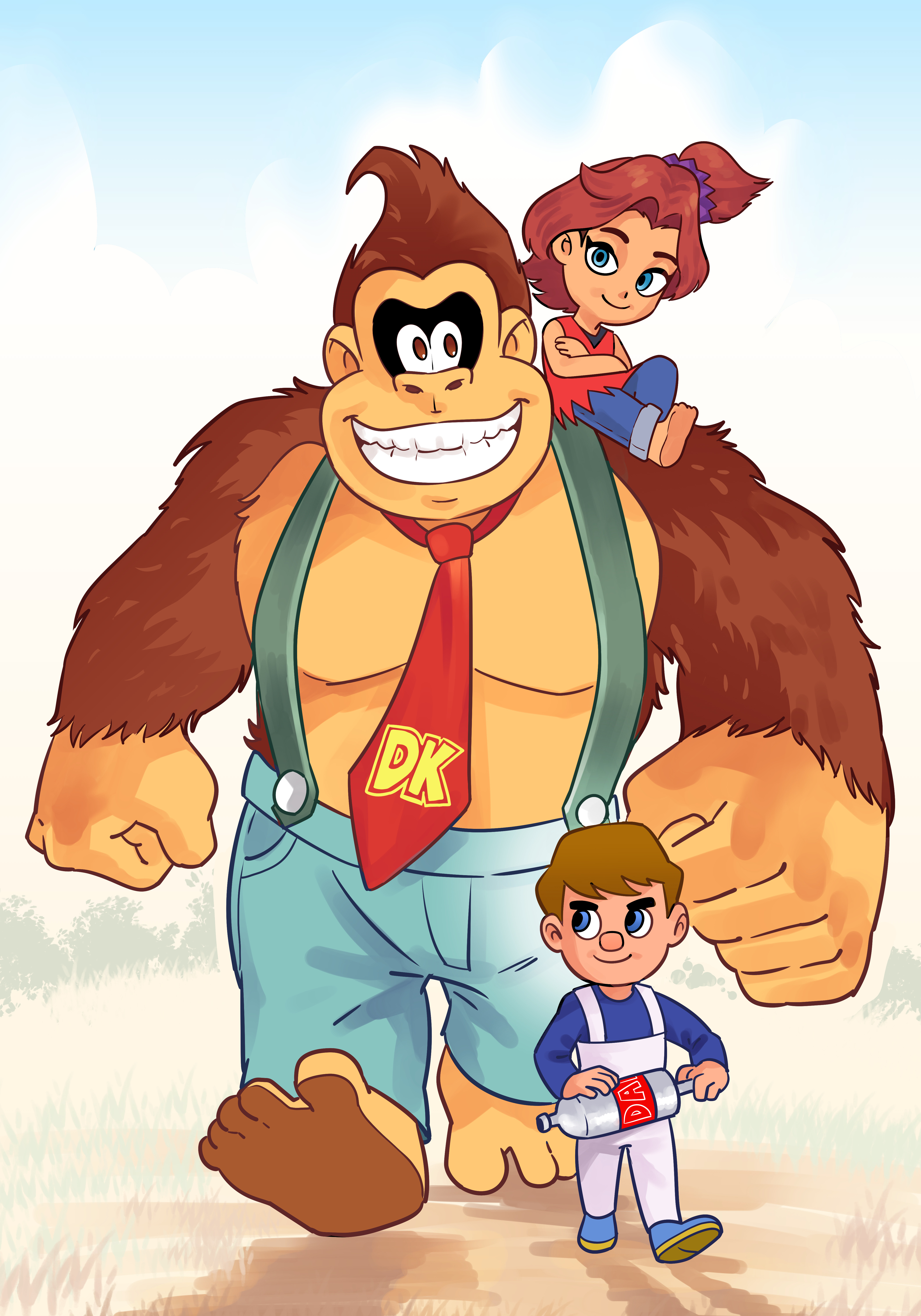 Donkey Kong Bananza Poster