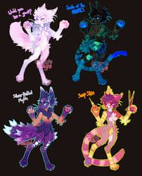 Vullowisp Halloween 2 Flatsale / Auction (CLOSED!) by MAIMEDWOLF