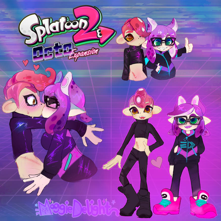 Octo Expansion {Octoling + Inkling} by MoggieDelight on DeviantArt