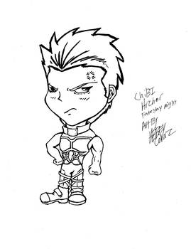 Chibi Archer Inked