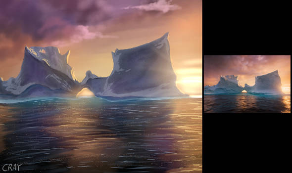 Landscape Practice (Icebergs)