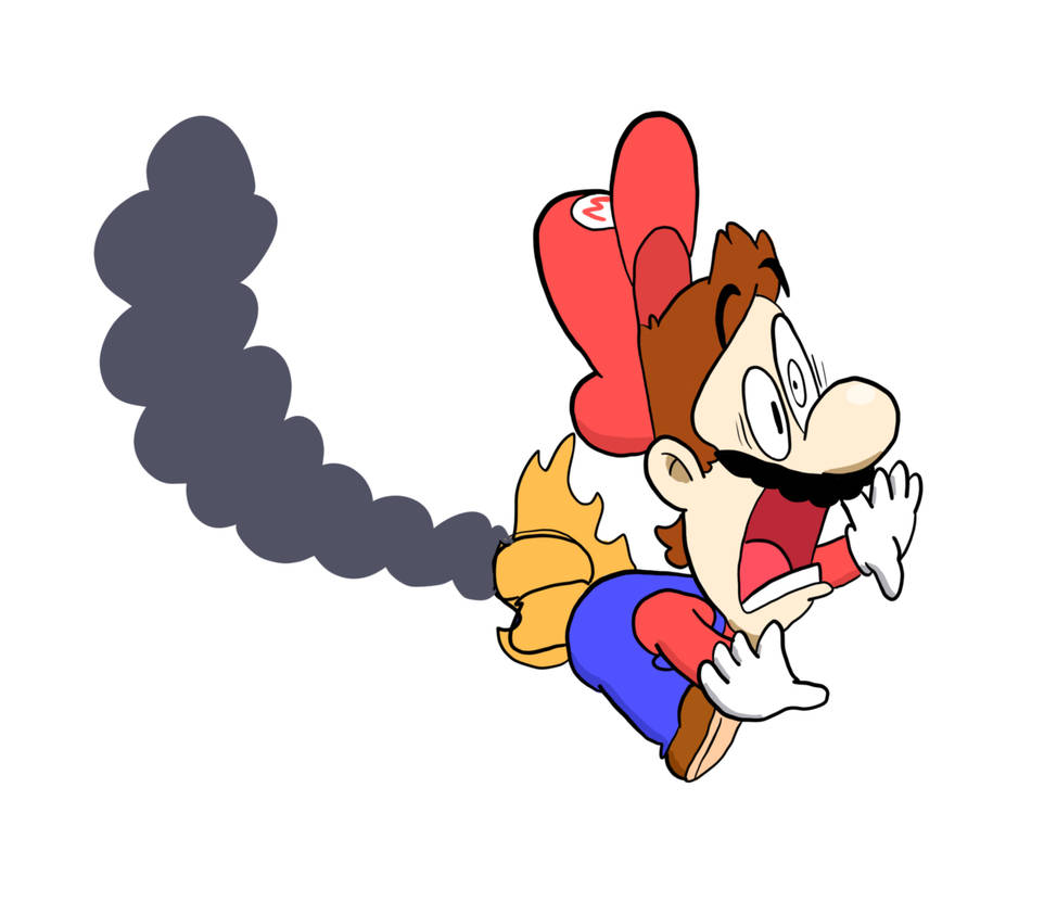 Mario Burning by ToonDreamer on DeviantArt