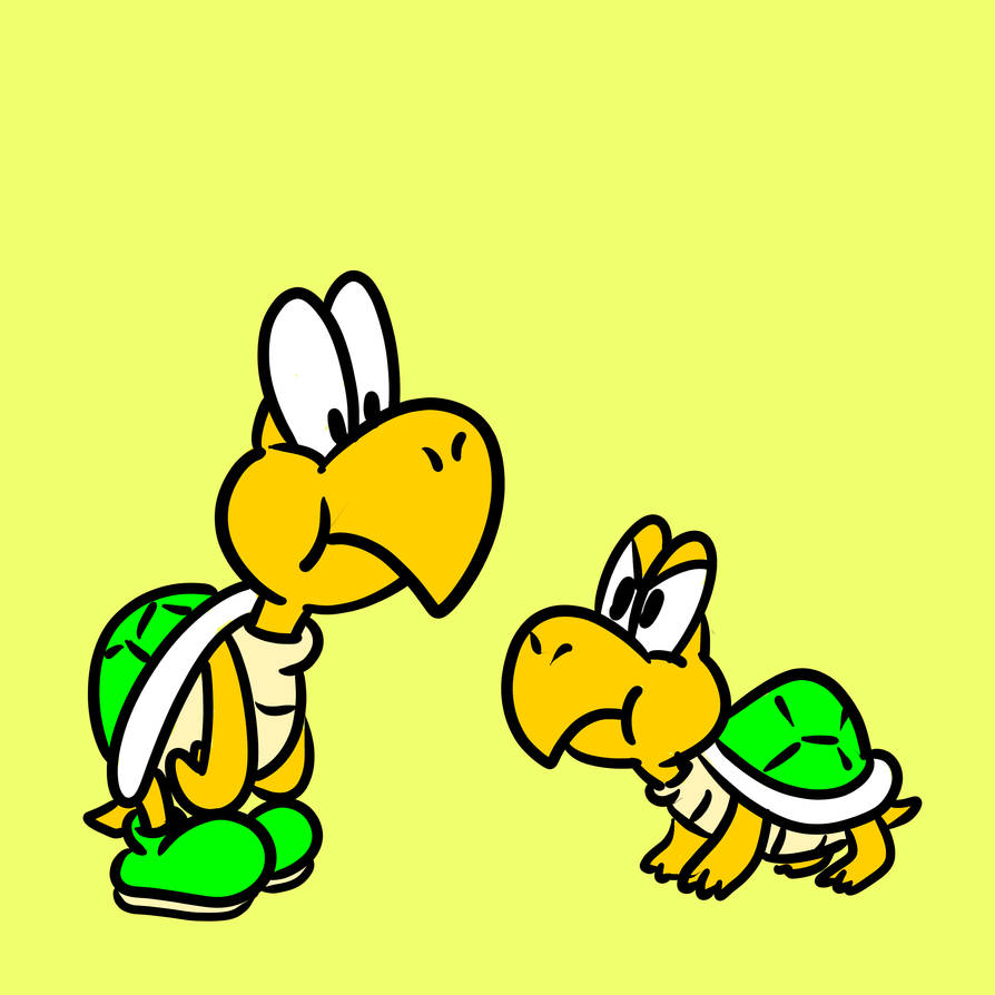 Koopa Variants Koopa meeting his Super Mario Galaxy Counterpart by ToonDreamer on ...