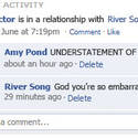 Doctor and River's Facebook
