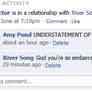 Doctor and River's Facebook