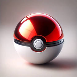A 3D pokeball