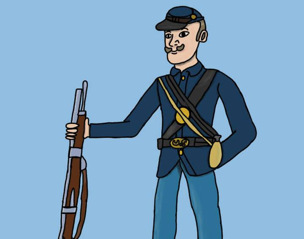 Random Union Soldier Union Soldier by LONGHAIREDNERD23 on DeviantArt