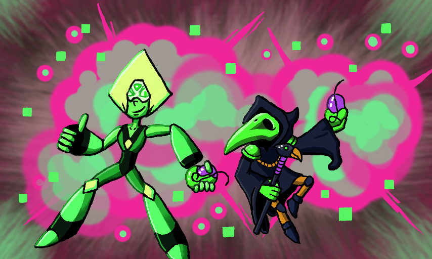 Peridot and Plague Knight