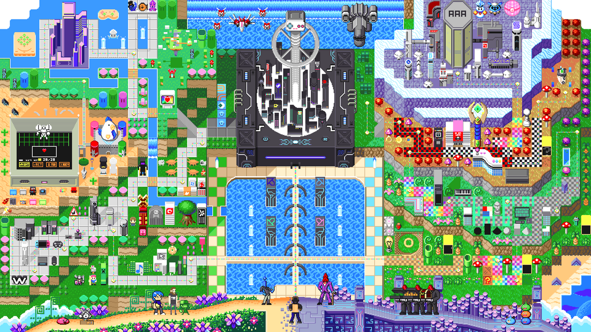 Ds Map Game Development Map screen by ScepterDPinoy on DeviantArt