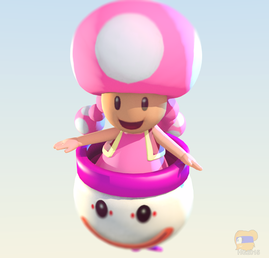 Toadette's clown car