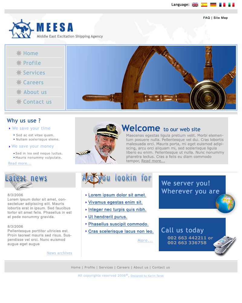 MEESA web layout-attempt no.1 by kono