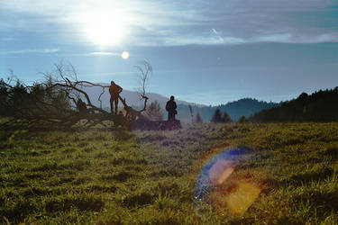 above Lacnov - Branisko