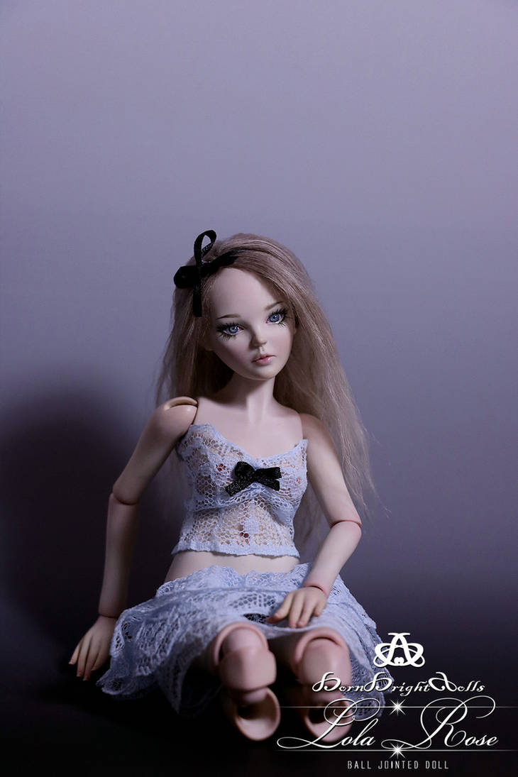 Lola Rose BJD Doll Mini Ball Jointed by bornbrightdolls