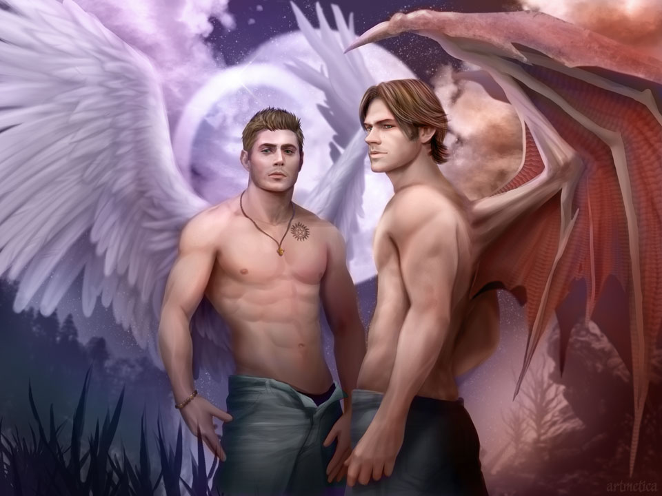 Michael And Lucifer By Nasyu On Deviantart