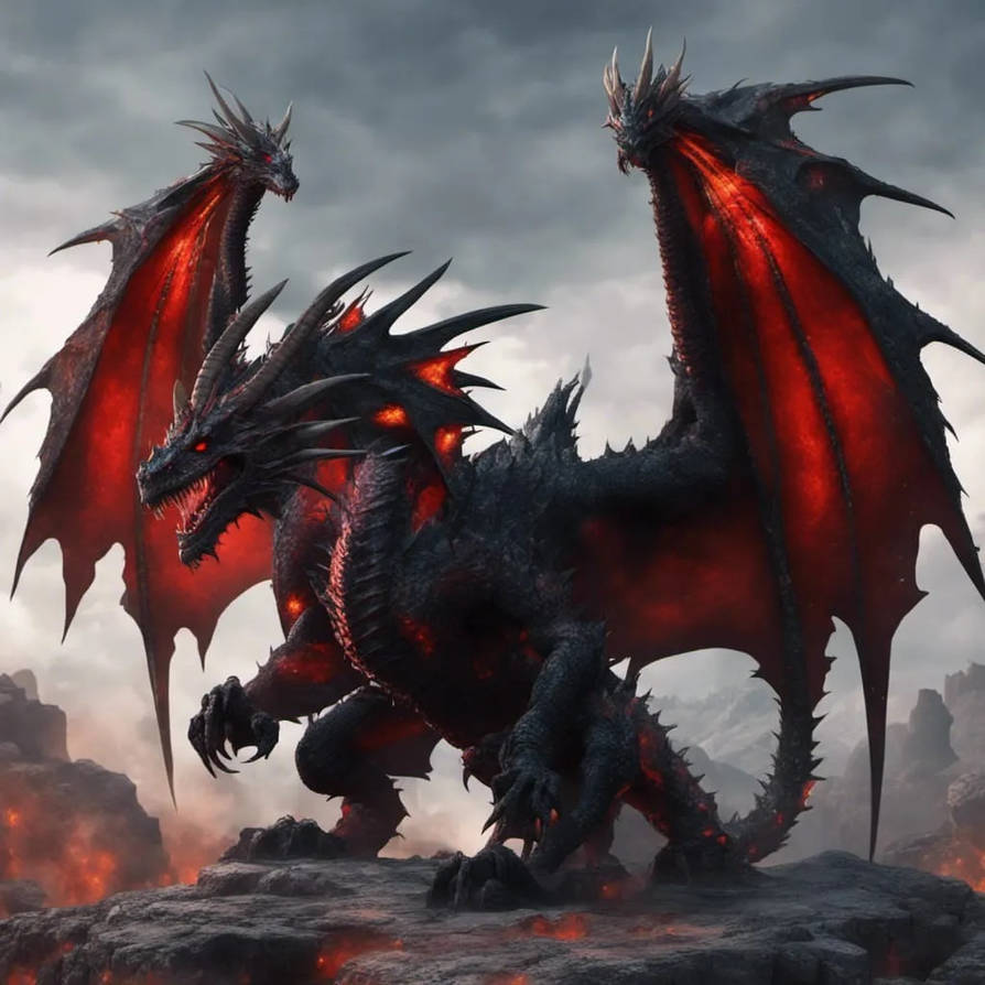 Chaos Dragon by Quandrius on DeviantArt