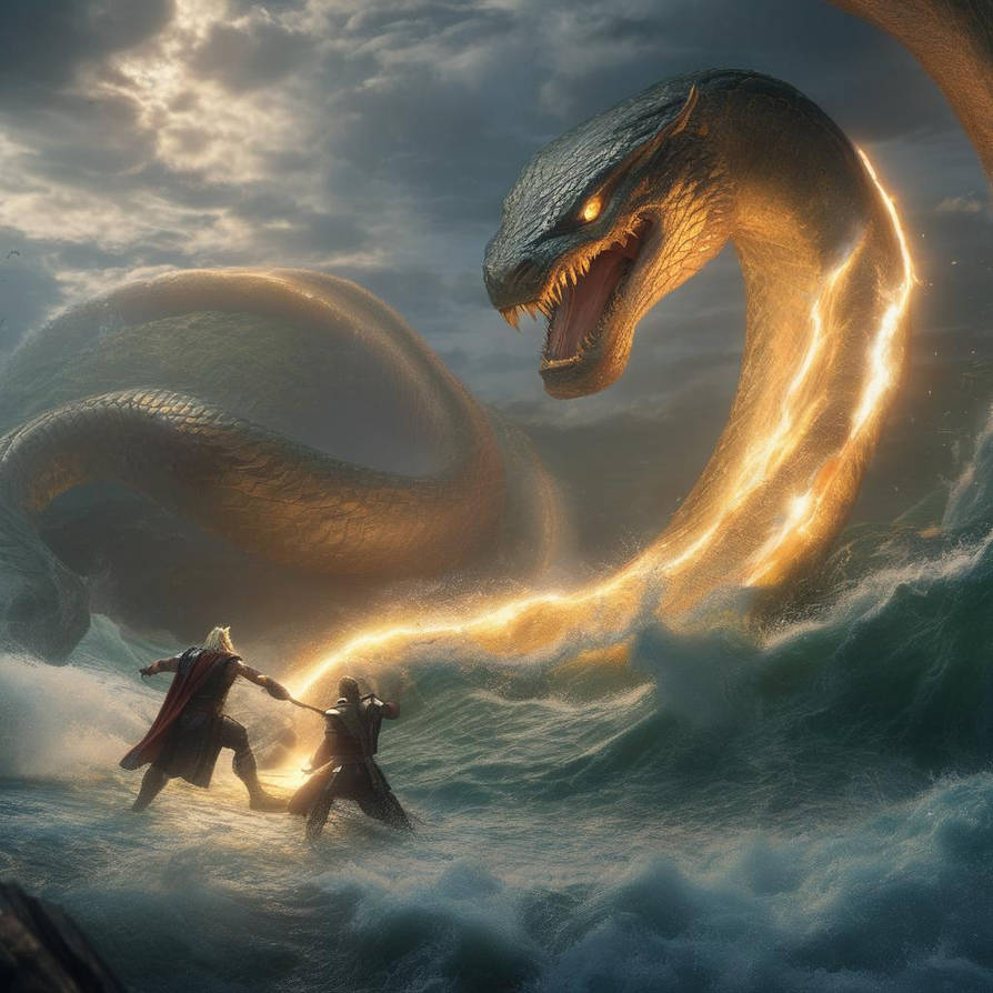 Jormungandr by Quandrius on DeviantArt