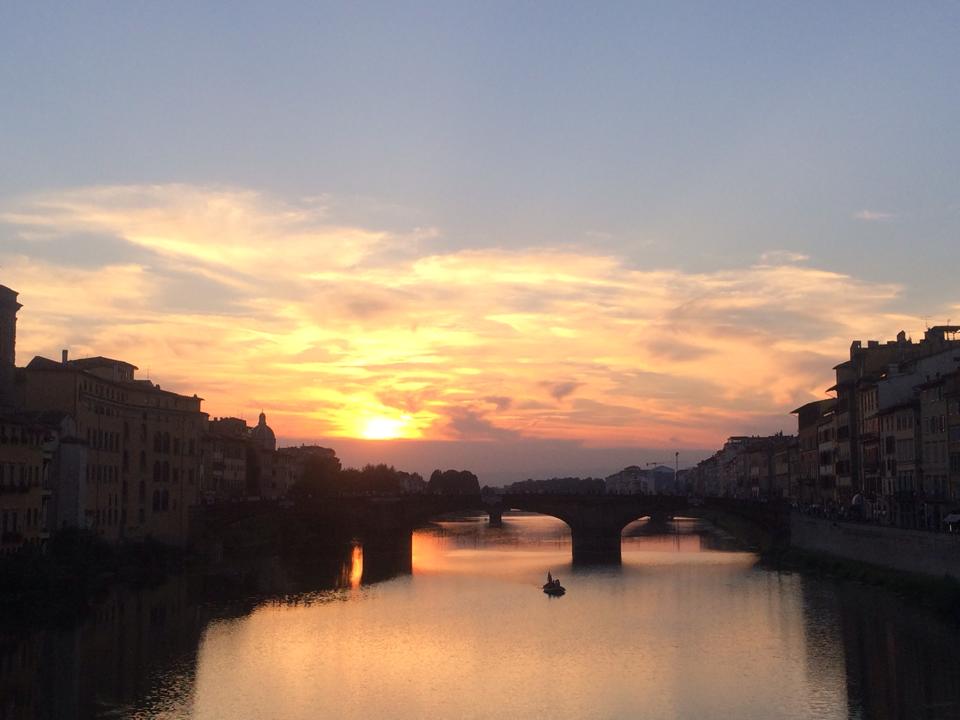 Sunset in Florence